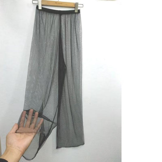 men's full transparent  pants