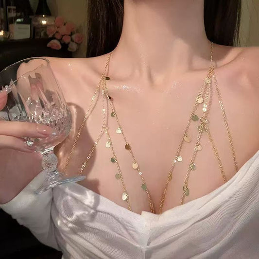 girl body chain