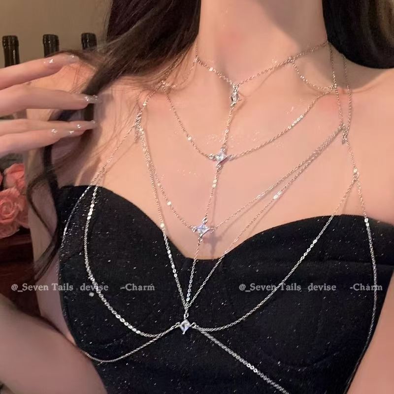 girl body chain